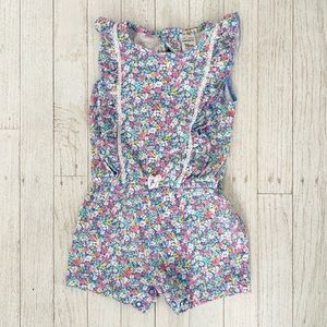 🌷🌼 Floral Ruffle Flutter Sleeve Romper / Jumper